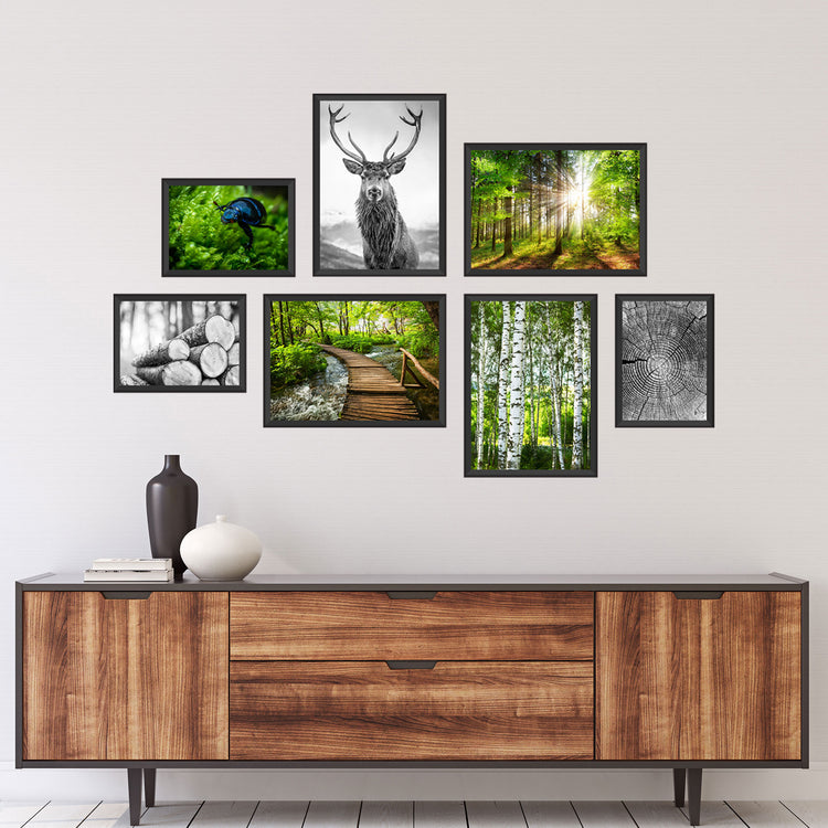 Poster-Set Vielfalt für dein Zuhause