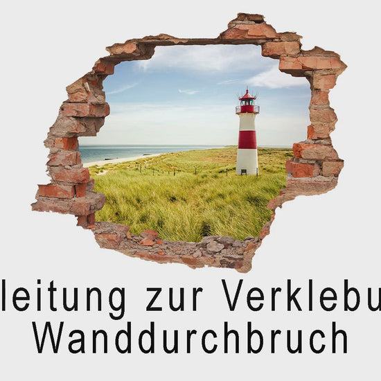Videoanleitung Anbringung eines selbstklebenden Wandtattoos